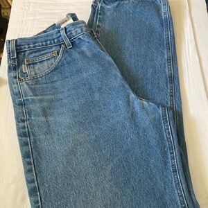 Carhartt Men's Straight Jeans - Medium Blue Denim